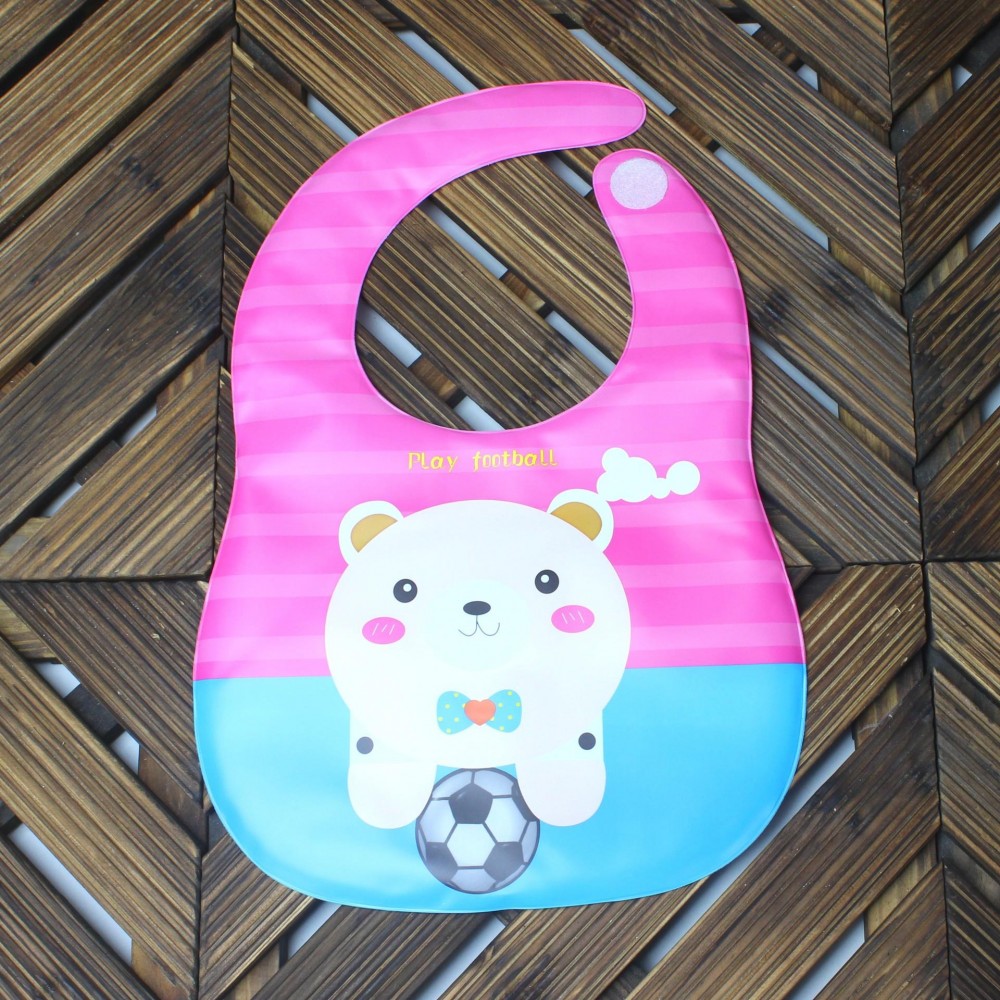 Super-soft-foam-bib-with-pocket