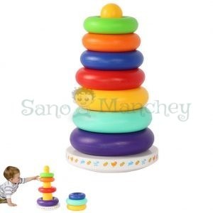 Rainbow stacking toy