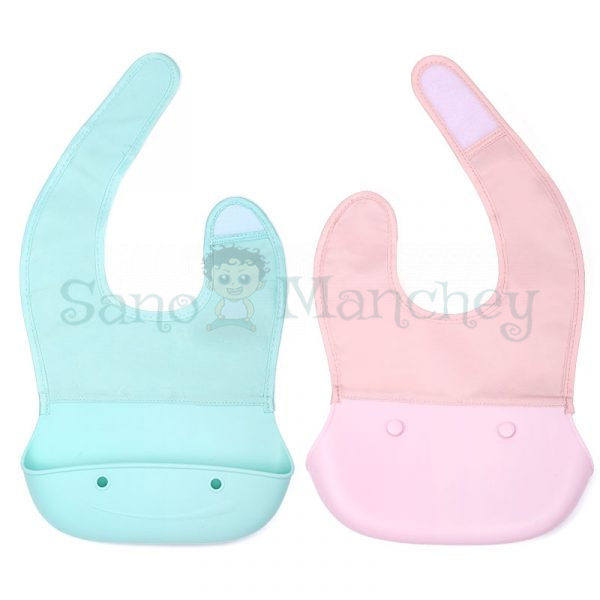 full silicone baby bib