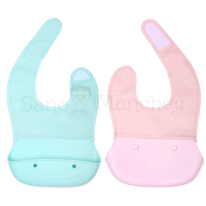full silicone baby bib